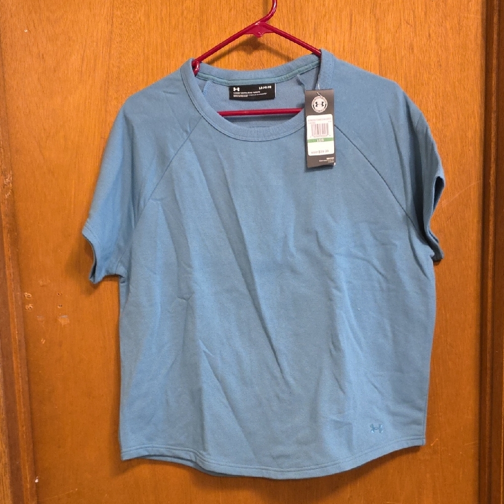 Under Armour Light Blue Short Sleeve Tee - Picture 2 of 3